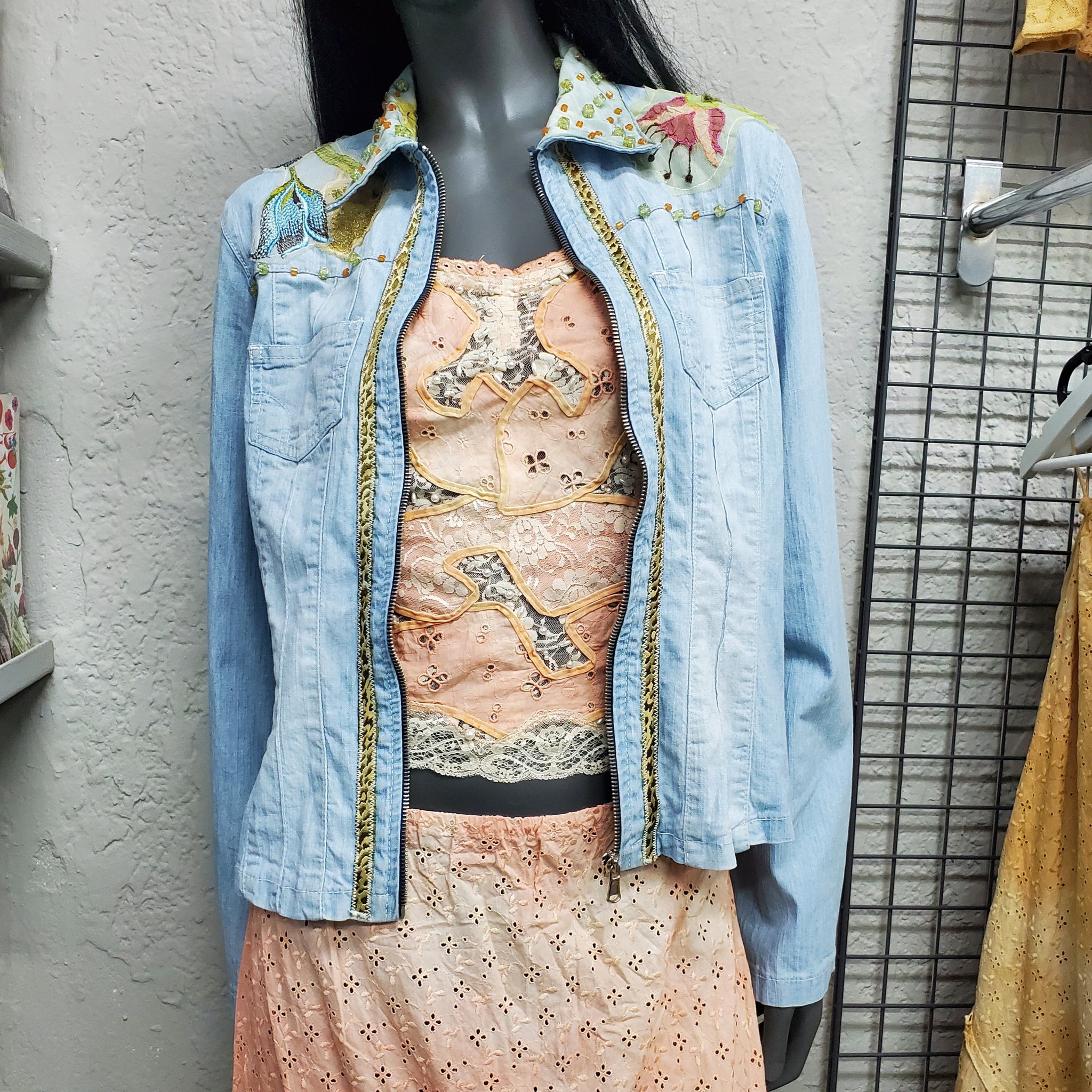 Norma Vintage _short denim jacket