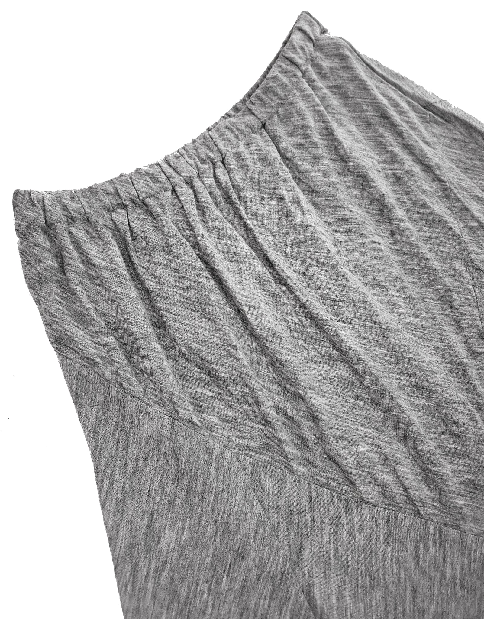 Norma Vintage _knitted grey skirt