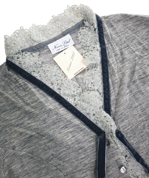 Norma Vintage _knitted grey cardigan