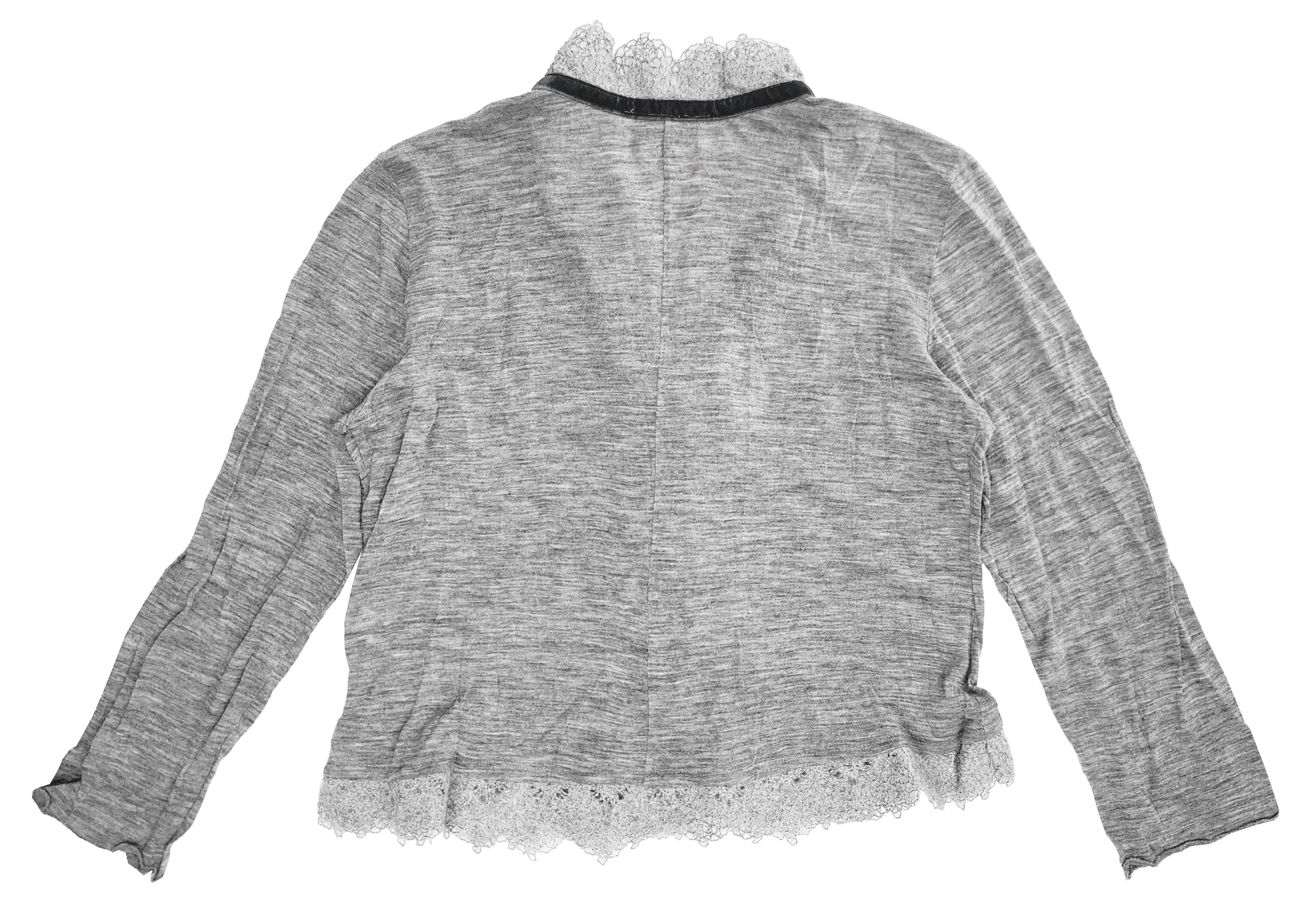 Norma Vintage _knitted grey cardigan