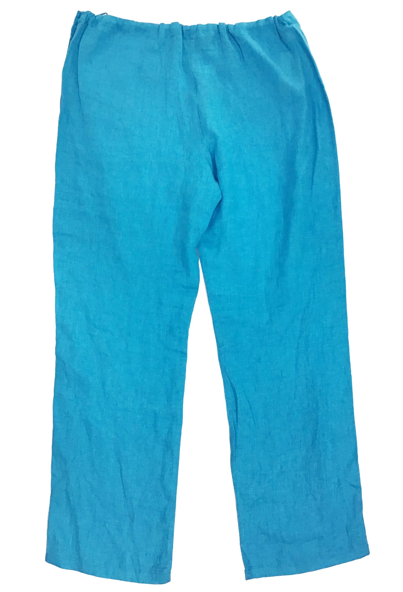 Norma Vintage_ blue linen trousers