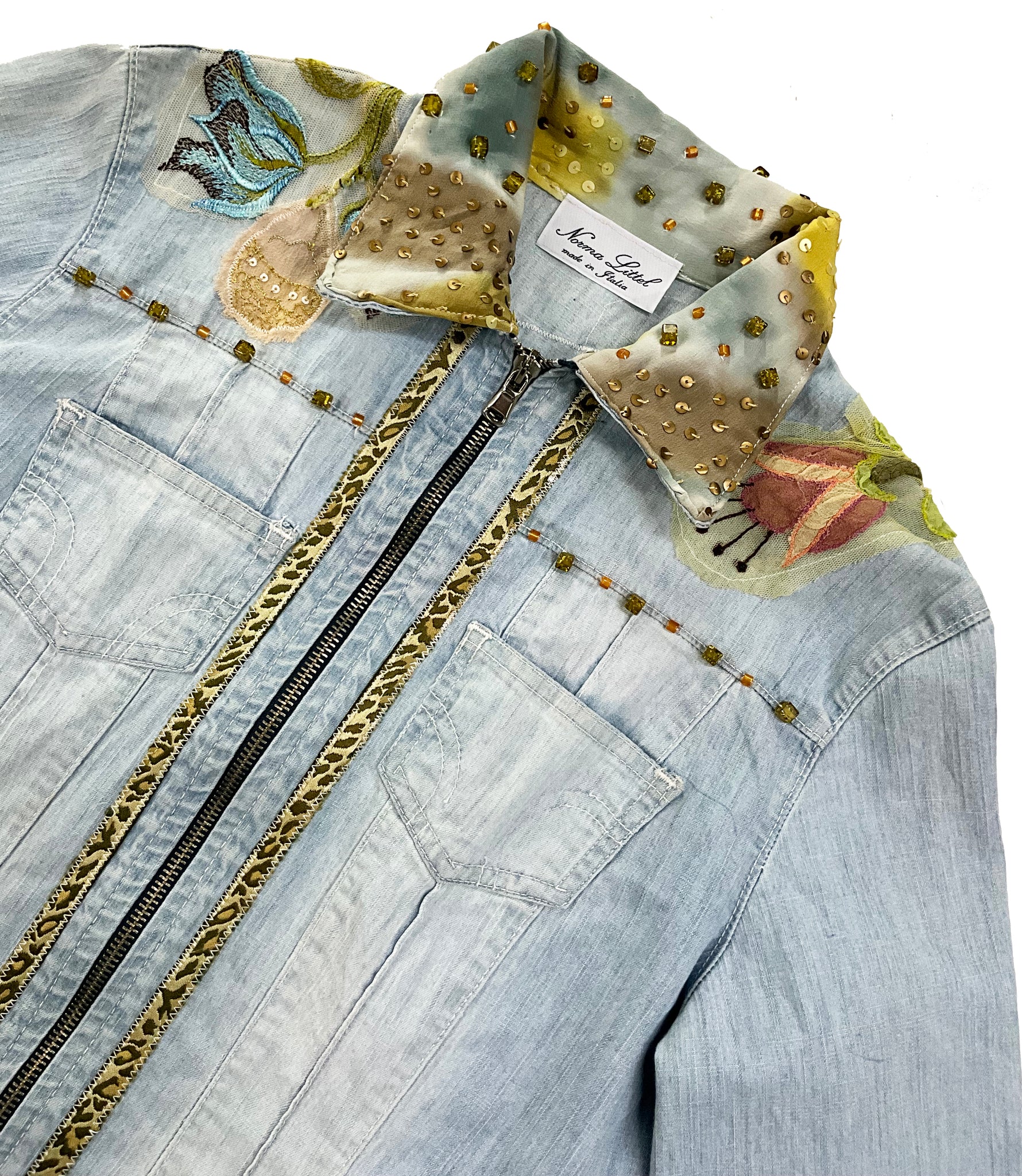 Norma Vintage _short denim jacket